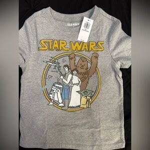 Old Navy Gray Star Wars Graphic Tee